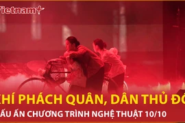 Ấn tượng chương trình văn nghệ khí phách quân, dân Thủ đô trong mưa bom bão đạn