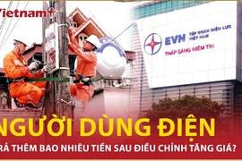 Người dùng phải chi thêm bao nhiêu mỗi tháng sau khi tăng giá điện?