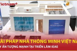 Giải pháp nhà thông minh, camera AI của Việt Nam gây ấn tượng Triển lãm IEAE