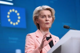 Chủ tịch Ủy ban châu Âu (EC) Ursula von der Leyen. (Nguồn: THX/TTXVN) 