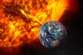 Trận bão từ “mạnh nhất trong vòng 20 năm qua” đã xảy ra vào ngày 10/5/2024. (Nguồn: The Earth)