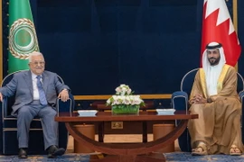 Tổng thống Palestine Mahmud Abbas được mời tới dự Hội nghị thượng đỉnh AL tại Manama ngày 15/5/2024. (Ảnh: AFP/TTXVN)