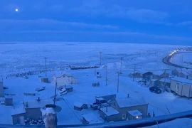 Thị trấn Utqiagvik tại Alaska sẽ không có ánh nắng Mặt Trời trong vòng 2 tháng liền. (Nguồn: Đại học Alaska Fairbanks)