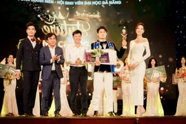 Ban tổ chức Hoa hậu Quốc gia Việt Nam 2024 vừa tuyển sinh ở Đà Nẵng. (Ảnh: CTV/Vietnam+)