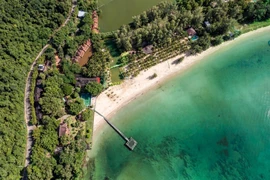 Hòn đảo du lịch nổi tiếng Phú Quốc được đề cử cho giải thưởng Asia's Leading Luxury Island Destination 2023 (Điểm đến biển đảo sang trọng hàng đầu châu Á). (Ảnh: CTV/Vietnam+)