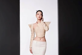 Khánh Linh được đánh giá cao tại Miss Intercontinental 2024. (Ảnh: CTV/Vietnam+)