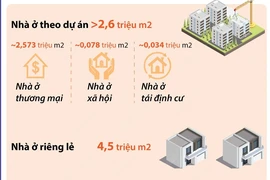 Hà Nội đặt mục tiêu đạt trên 7,1 triệu m2 sàn nhà ở năm 2024.