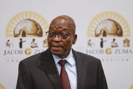 Cựu Tổng thống Nam Phi Jacob Zuma. (Nguồn: AFP/TTXVN)