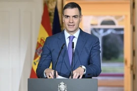Thủ tướng Tây Ban Nha Pedro Sanchez. (Ảnh: AFP/TTXVN)
