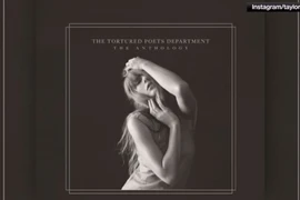 Tính đến thời điểm hiện tại của năm 2024, 'The Tortured Poets Department' là album bán chạy nhất. (Nguồn: Instagram)