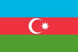 Quốc kỳ của Cộng hòa Azerbaijan. (Nguồn: Wikipedia)