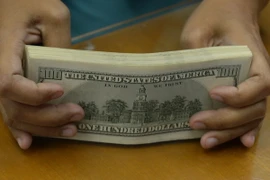 Đồng đôla Mỹ. (Ảnh: AFP/TTXVN)