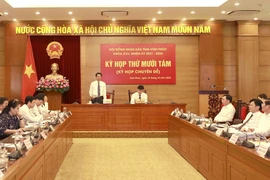 Quang cảnh kỳ họp. (Ảnh: Hoàng Hùng/TTXVN)