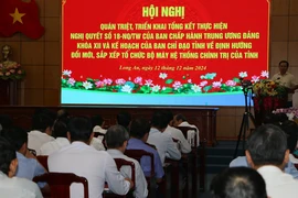 Quang cảnh hội nghị. (Ảnh: Thanh Bình/TTXVN)