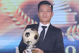 Từng là cầu thủ xuất sắc một thời của Bóng đá Việt Nam, tiền vệ Đinh Thanh Trung 'sa lầy' với nghi án sử dụng trái phép chất ma túy. (Ảnh: Lê Quang Nhựt/TTXVN)