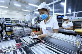 Nhật Bản có gần 5.000 dự án FDI còn hiệu lực tại Việt Nam với tổng số vốn đầu tư đăng ký gần 70 tỷ USD. (Ảnh: Tuấn Anh/TTXVN)