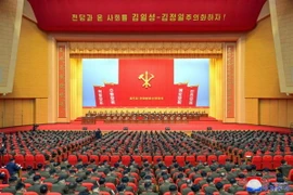 Triều Tiên tổ chức Hội nghị lãnh đạo các đồn công an toàn quốc lần thứ 5 từ ngày 30/4 đến 1/5 tại Bình Nhưỡng. (Nguồn: Yonhap)