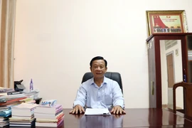 Trưởng ban Tuyên giáo Tỉnh Cà Mau Hồ Trung Việt cho rằng bài phát biểu của Tổng Bí thư Nguyễn Phú Trọng đã nhận được sự quan tâm đặc biệt của cán bộ, đảng viên và nhân dân tỉnh Cà Mau. (Ảnh: Kim Há/TTXVN)