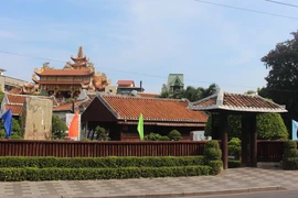 Khu di tích Dục Thanh, thành phố Phan Thiết, tỉnh Bình Thuận. (Ảnh: Hồng Hiếu/TTXVN)