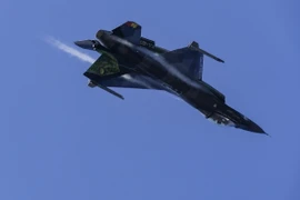 Máy bay chiến đấu F-16 của Bỉ tham gia cuộc tập trận "Steadfast Noon" của NATO. (Ảnh: AFP/TTXVN)