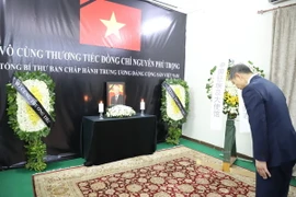 Đại sứ quán Việt Nam tại Hoa Kỳ tổ chức lễ viếng Tổng Bí thư Nguyễn Phú Trọng