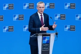 Tổng thư ký NATO Jens Stoltenberg. (Ảnh: AFP/TTXVN)