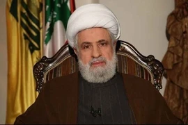 Thủ lĩnh mới của phong trào Hezbollah ở Liban Naim Qassem. (Ảnh: IRNA/TTXVN)