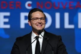 Ông Pierre Poilievre. (Ảnh: AFP/TTXVN)