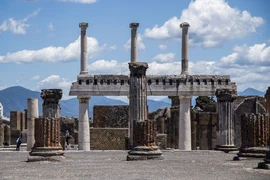 Quang cảnh khu di tích Pompei của Italy. (Ảnh: AFP/TTXVN)