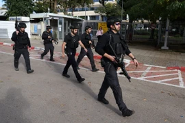 Lực lượng an ninh Israel. (Ảnh: AFP/TTXVN)