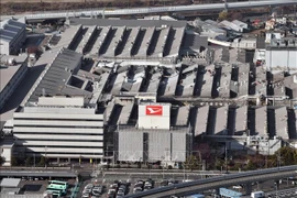 Nhà máy của hãng ôtô Daihatsu tại Ikeda, Osaka, Nhật Bản. (Ảnh: Kyodo/TTXVN) 