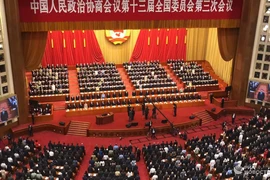 Phiên họp Quốc hội Trung Quốc. (Nguồn: TTXVN)