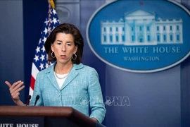 Bộ trưởng Thương mại Mỹ Gina Raimondo. (Ảnh tư liệu: AFP/TTXVN)