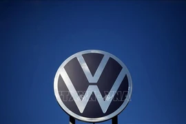 Biểu tượng hãng Volkswagen. (Ảnh tư liệu: AFP/TTXVN) 