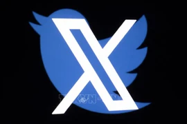 Logo mạng xã hội X. (Nguồn: AFP/TTXVN)
