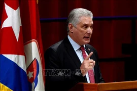 Chủ tịch Cuba Miguel Díaz-Canel. (Ảnh tư liệu: AFP/TTXVN)