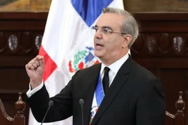 Tổng thống đương nhiệm Luis Abinader (Nguồn: AFP)