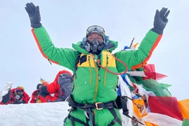 Ông Kami Rita Sherpa, 54 tuổi, đã lập kỷ lục 30 lần leo lên đỉnh Everest. (Nguồn: Reuters)