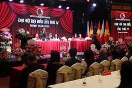 Đại hội đại biểu Hội Văn hoá Nghệ thuật Việt Nam lần thứ 4 tại CH Séc. (Ảnh: Ngọc Biên/TTXVN)