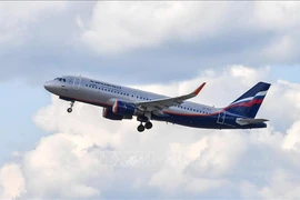 Máy bay của hãng hàng không Aeroflot cất cánh tại sân bay Sheremetyevo, ngoại ô Moskva, Nga. (Ảnh minh họa: AFP/TTXVN)