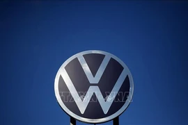 Biểu tượng hãng Volkswagen. (Ảnh tư liệu: AFP/TTXVN)