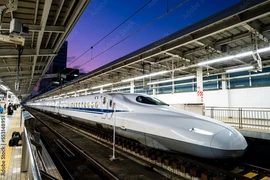 Hệ thống tàu cao tốc Shinkansen. (Nguồn: Kyodo)