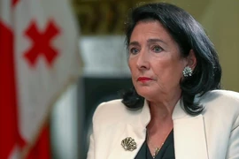 Tổng thống Salome Zurabishvili. (Nguồn: BBC)