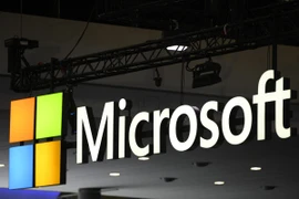 Biểu tượng Microsoft. (Ảnh: AFP/TTXVN)