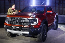  Mẫu xe Ford Ranger. (Ảnh: Yonhap/TTXVN)