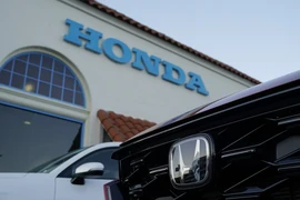 Một đại lý bán xe của Honda ở Burlingame, California (Mỹ) ngày 6/2/2024. (Ảnh: THX/TTXVN)
