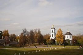 Công viên Tsaritsyno của Thủ đô Moskva (Nga). (Ảnh: Duy Trinh/TTXVN)
