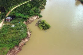 Sông Krông Nô ở Đắk Nông. (Ảnh minh họa: Minh Hưng/TTXVN)