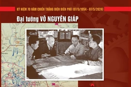 Cuốn sách “Điện Biên Phủ” của Đại tướng Võ Nguyên Giáp. (Nguồn: Quân đội nhân dân)