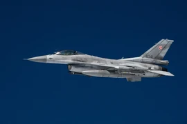 Máy bay chiến đấu F-16 tham gia một cuộc tập trận của NATO hồi năm ngoái. (Ảnh: AFP/TTXVN)